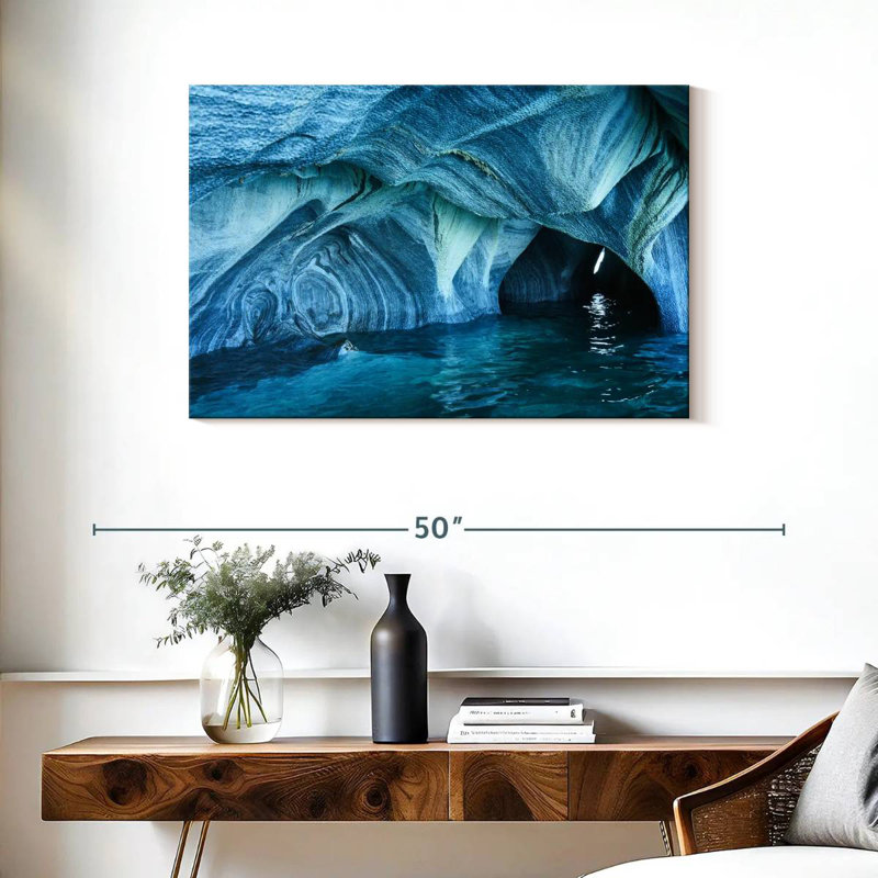 Alvord Patagonia Marble Cave, 24" H x 36" W