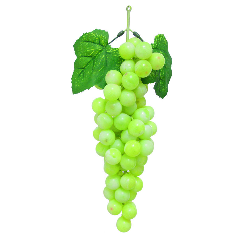 Grappe de raisin Grasmere, H 10 po x l 5 po x P 3,5 po, Vert