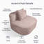Fauteuil d'appoint simple et moderne Modern Minimalist