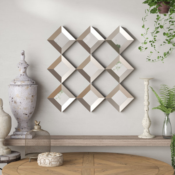 Decorative Wall Mirrors Tiles Wayfair