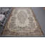 Grand tapis turc Anatolian rétro avec motif à médaillon beige pour les salons ou les salons