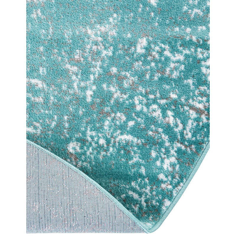 Casino Gourley Rug Bundle, Light Blue, No, Oval 5'3" x 8'