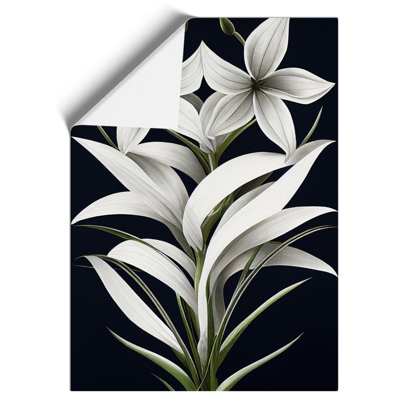 XV1022-3943X Shining Flowers - Print, 59.4cm H x 42cm W, Paper, No Matte