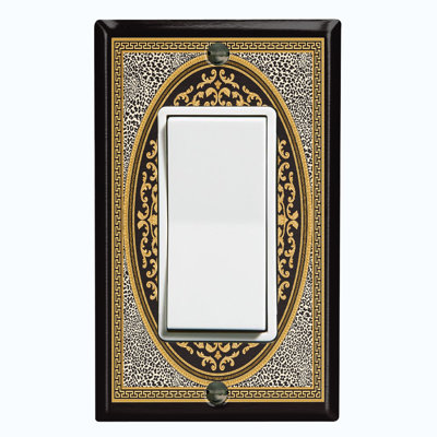 Elegant Animal Carpet Rug Print 1 - Gang Rocker Standard Wall Plate