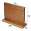 Alpen Home Schoenrock Magnetic Knife Block