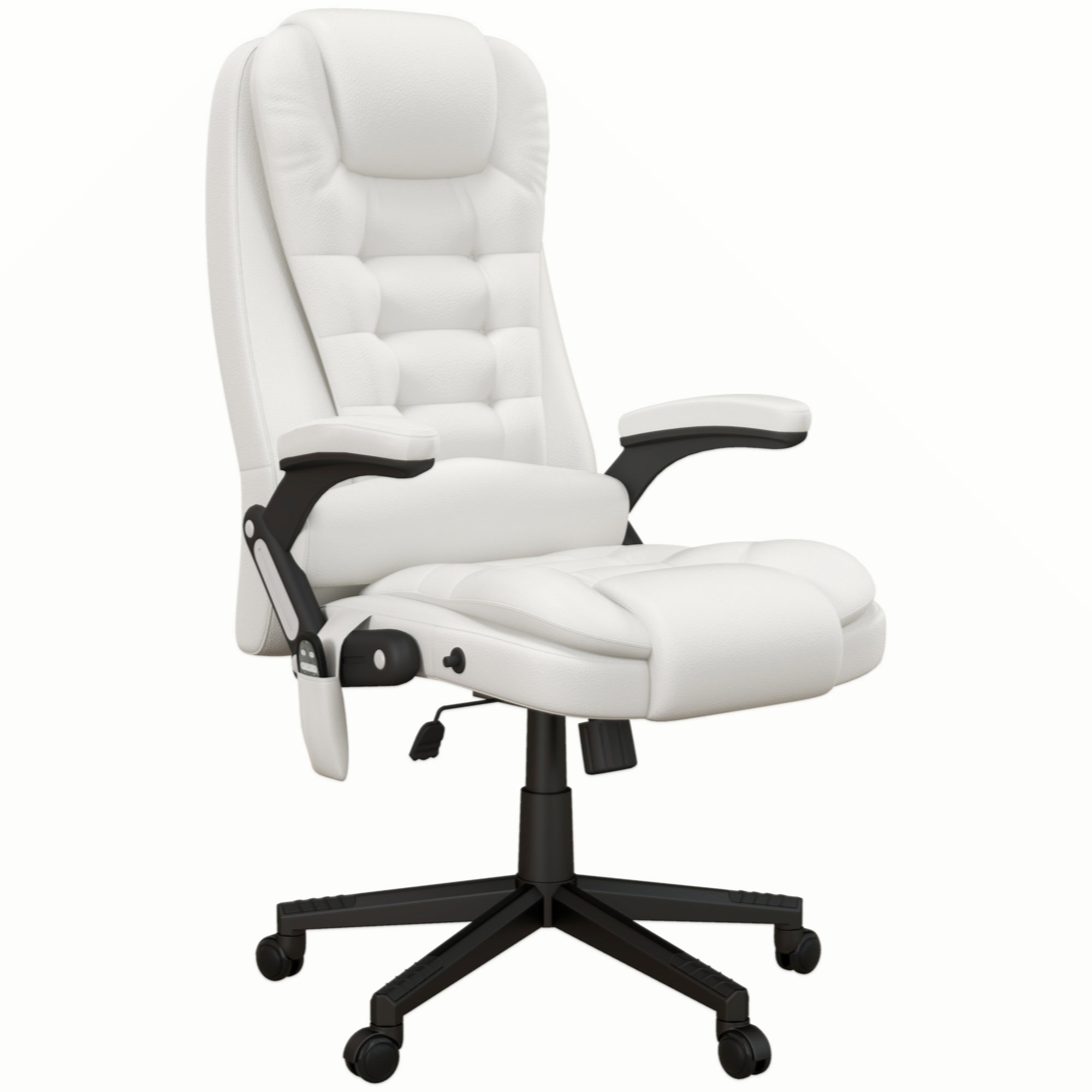 Latitude Run® High Back Vibration Massage Office Chair With 6 Vibration
