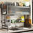 Over The Sink Dish Drainer Drying Rack 3 Tier
