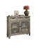 Armoire console polyvalente à 2 portes avec 3 tiroirs pour un rangement élégant