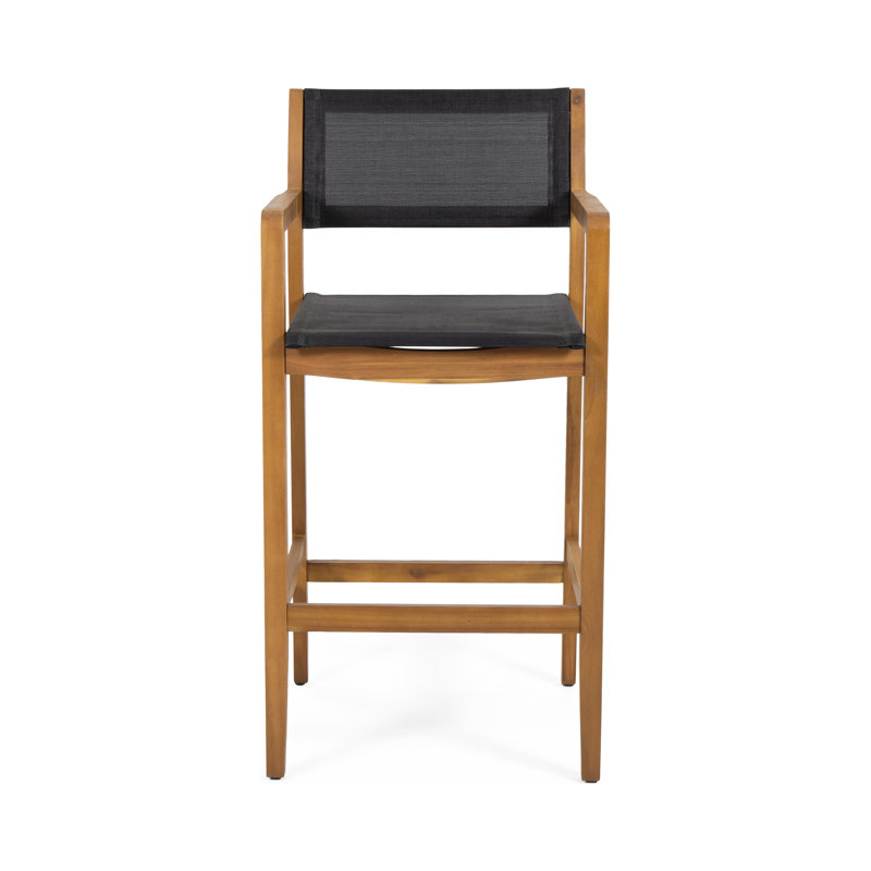 Tabouret de bar d'extérieur 30 po Acacia