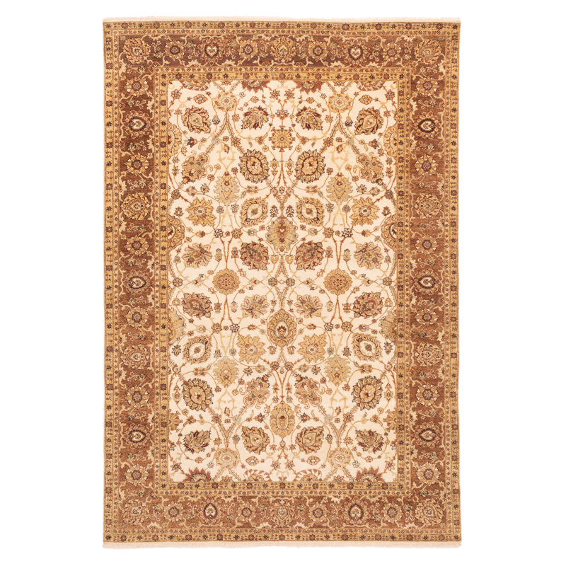 Tapis crème Jamshidpour 6 pi 0 po x 8 pi 9 po