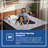 12 Inch Hybrid Mattress - Medium Firm, Memory Foam & Pocketed Coils for Motion Isolation & Pressure Relief, CertiPUR-US Foam, Fiberglass-Free, Mattress in a Box-1293266702