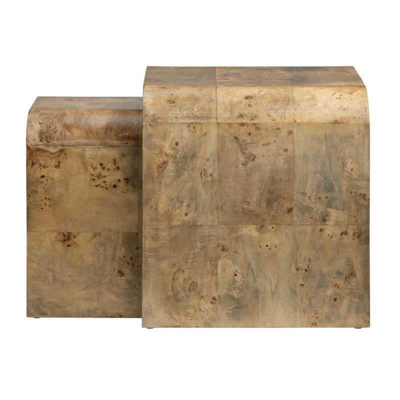 Jenavi Solid Wood Nesting Tables