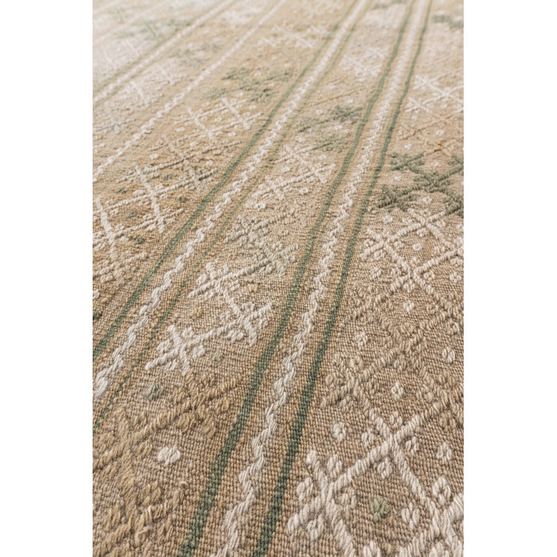 One-of-a-Kind 7'2 X 9' Flatweave Area Rug