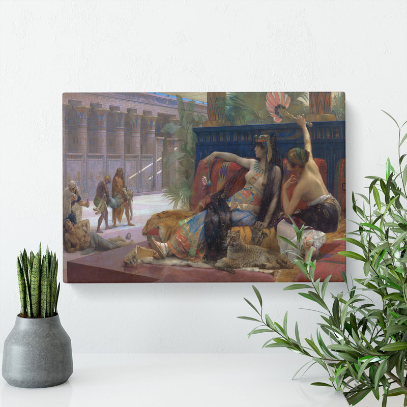 Cleopatra by Alexandre Cabanel - Wrapped Canvas, 40cm H x 60cm W x 3cm D