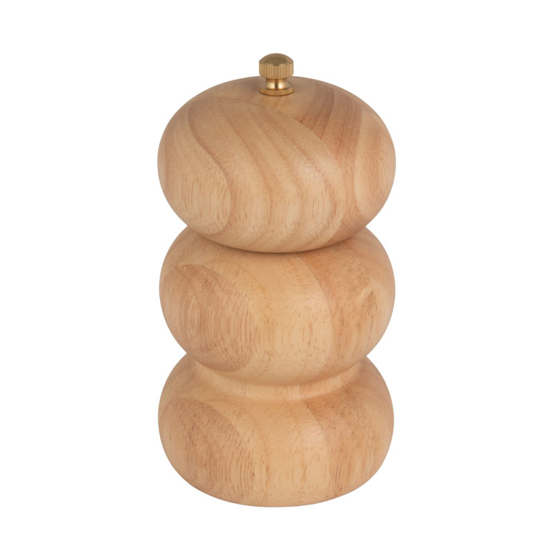 Rubberwood Salt And Pepper Mill