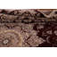 Tapis de salon bourgogne médaillon traditionnel 10 x 13