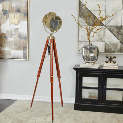 Lourenco 68'' Gloss Tripod Floor Lamp