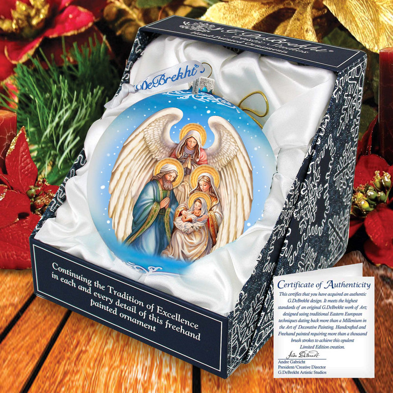 5.5'' Glass Ball Ornament