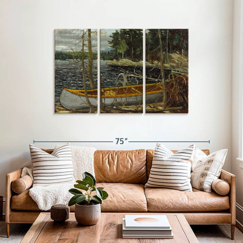 Mehar The Canoe, 36" H x 57" W