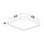 Demeatra LED Flush Mount