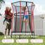 EvoNet 163.5cm Hexagon with Safety Enclosure Kid / Toddler Trampoline