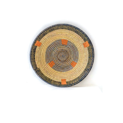 Tribu orange, noir, brun clair