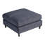Canapé modulaire rembourré en tissu de style moderne en velours côtelé, canapé convertible en forme de U avec coussin, canapé modulaire surdimensionné avec repose-pieds-533935778