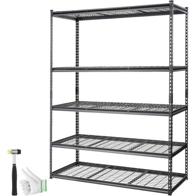 152.4cm W Metal Shelving Unit