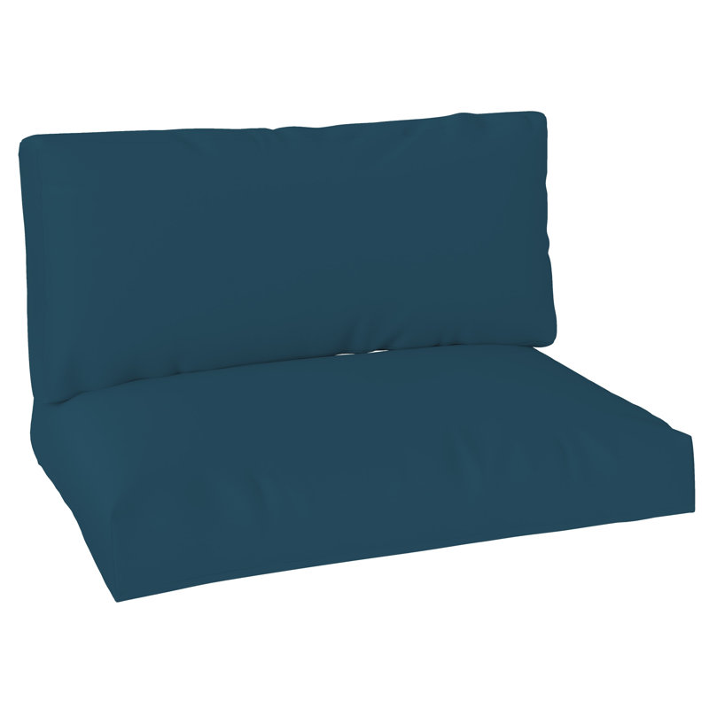 Garden Seat / Back Cushion, Navy Blue