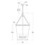 Chapman & Myers Launceton Large Square Lantern-44746066