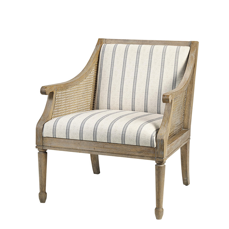 Chaise avec accoudoirs Cane