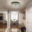 Plafonnier encastré en cristal 6 lumières Dameion