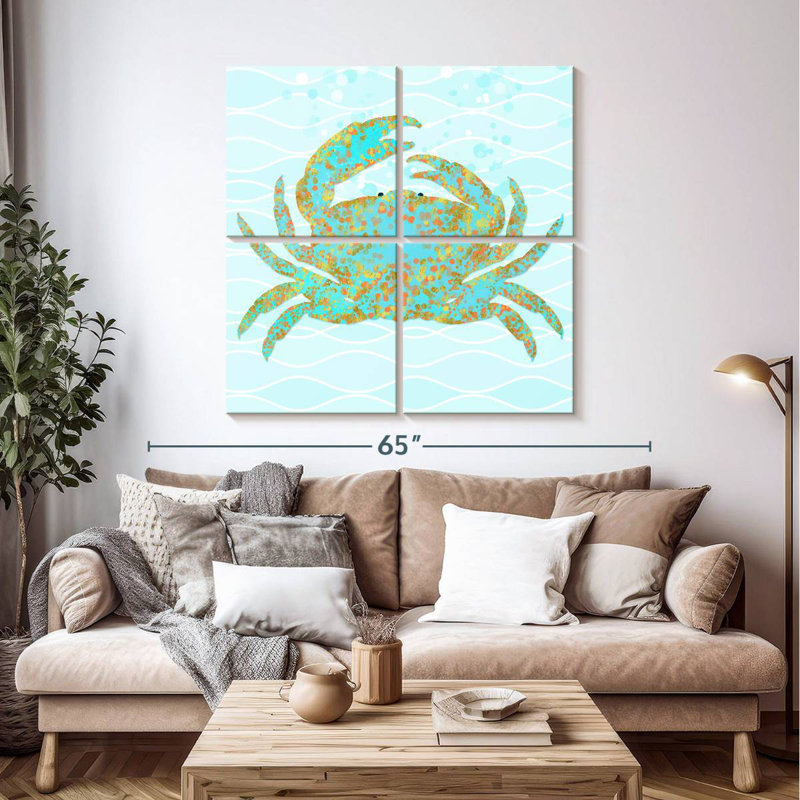 Brampt Kramer Crab, 45" H x 45" W