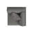 Sky Corner Seat 24" Gray With Pillow-126756068