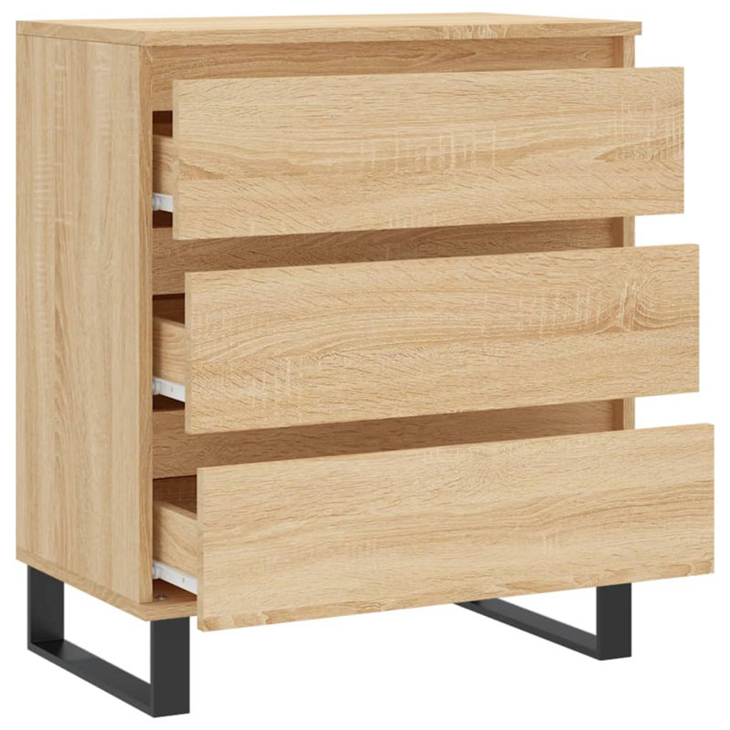 Manoj Side Table, Sonoma Oak