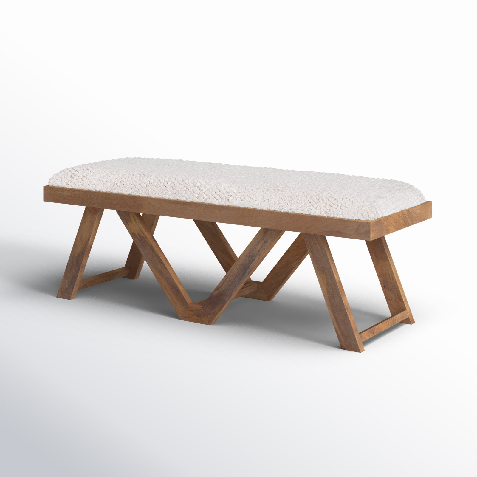 Felicity 46" Bedroom Bench, Brown