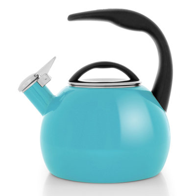 Chantal Anniversary 2 qt. Enamel on Steel Stovetop tea kettle