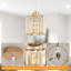  15CM Round Crystal Shade Chandelier