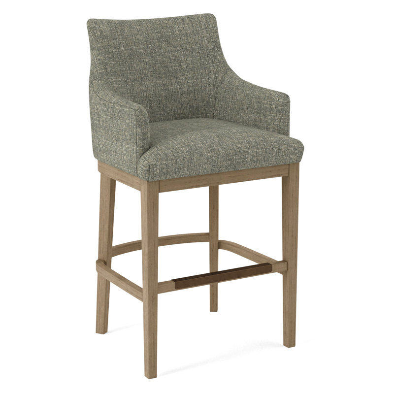 Upholstered Stool, 61412-32, Beachwood
