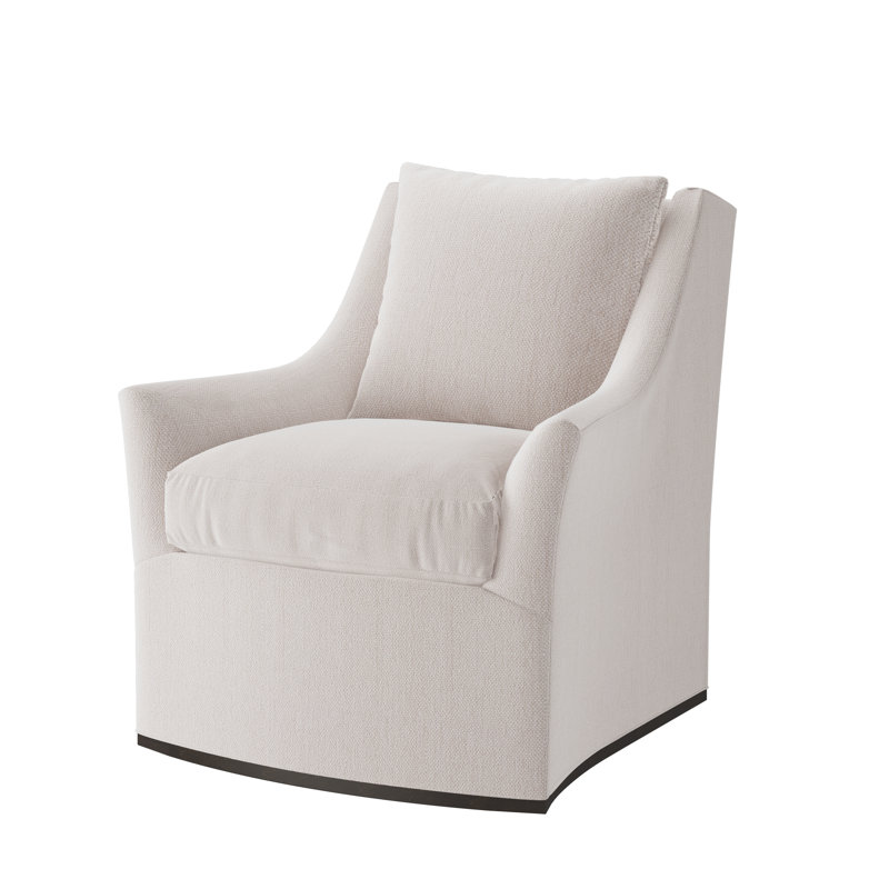 Chaise pivotante Riley, Lin Queen Bey (tissu performance) 1358-92, Expresso