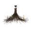 Greenbriar Oak 4 - Light Chandelier