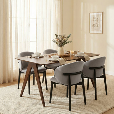 Edda Rectangle Wooden Dining Table