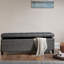 Banc de rangement rembourré Hannjo-1372497492