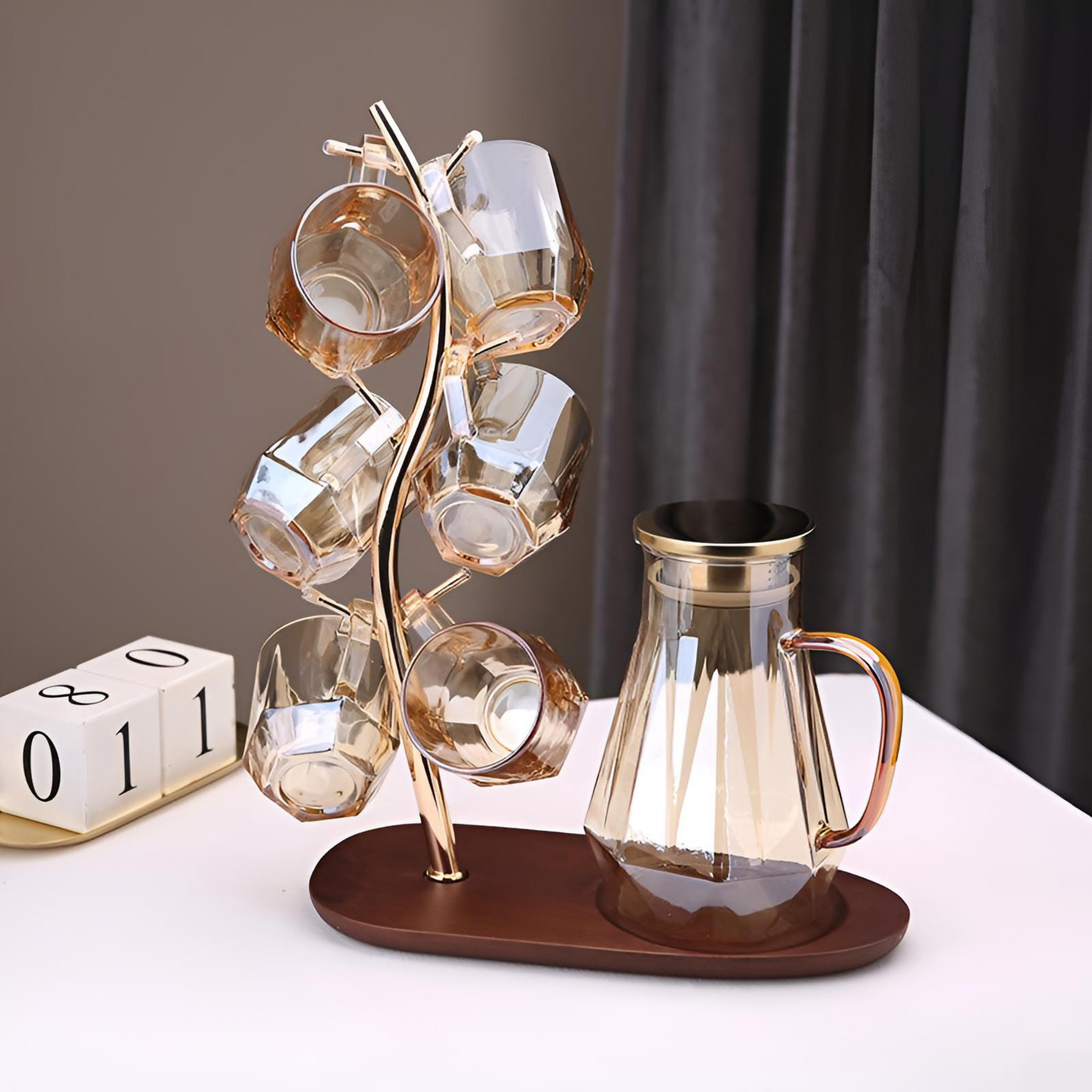 One Allium Way® Natural Wind Branch Cup Rack - Creative Mug Storage ...