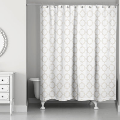 Vannesa Geometric Shower Curtain