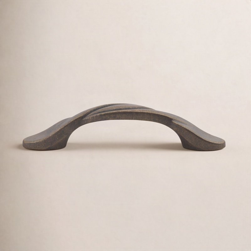 GlideRite Hardware Classic Twisted Pull, Antique Brass