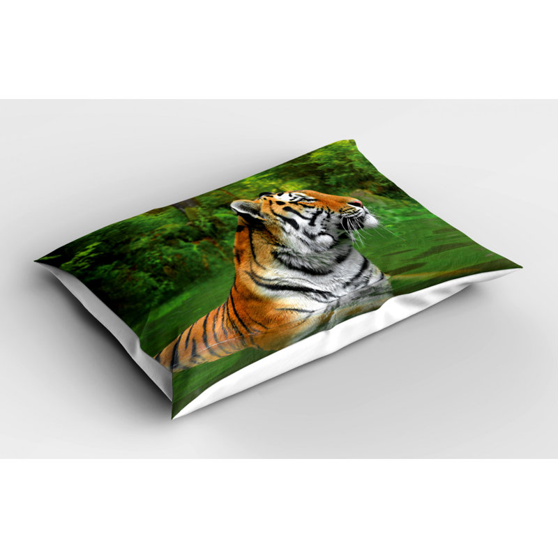 Taie décorative tigre, Simple