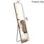 Miroir décoratif sur pied 65 * 23, cadre en bois massif, verre incassable, grand film intérieur 65 po x 23 po Rehaussé, décor pour chambre à coucher et magasin de vêtements, assemblage facile