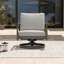 Mariene Swivel Aluminum Outdoor Lounge Chair-101181392-101181393