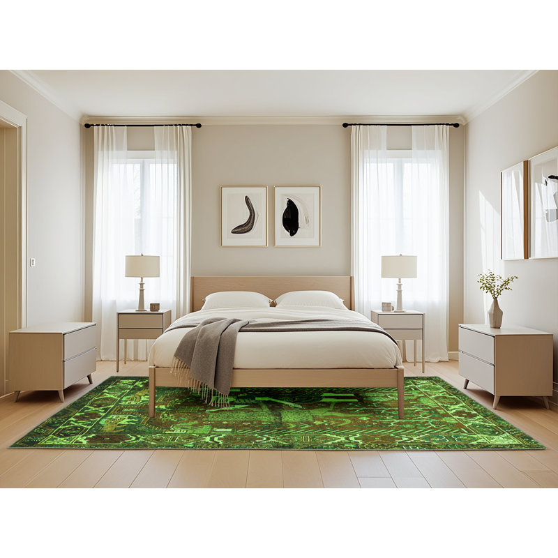 Performance Toile Indoor Rug, Rectangle 5' x 8'